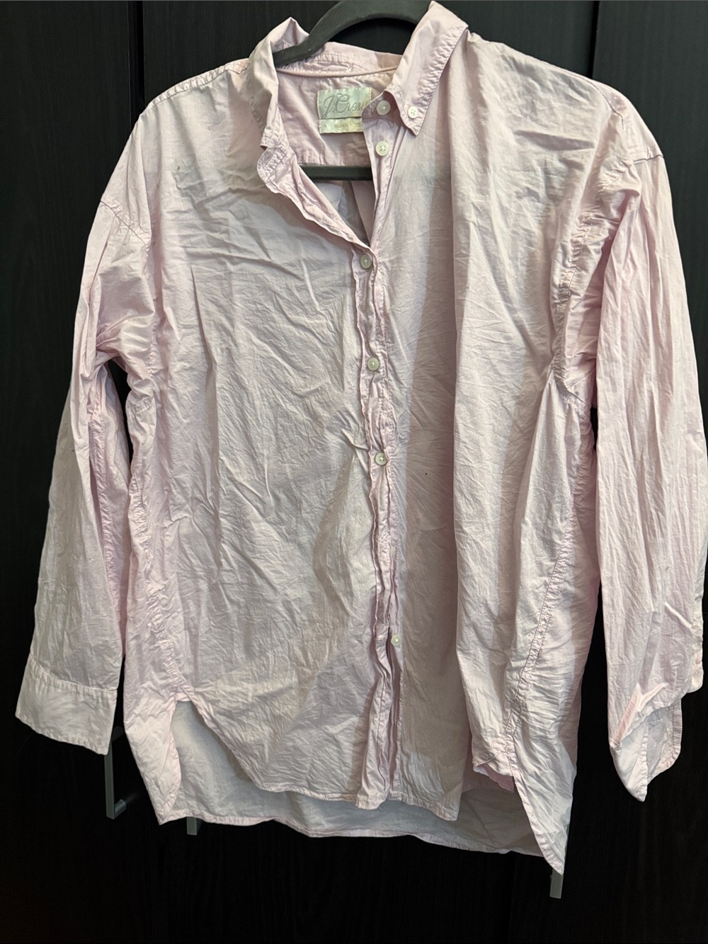 LOFT Pale Pink Men's Button-Down Shirt